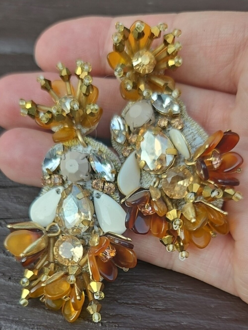 J. Crew Statement Earrings